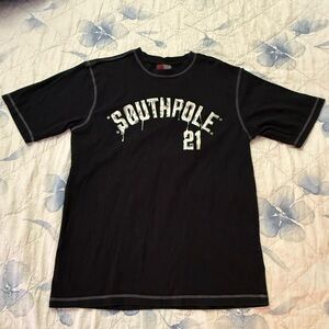 Black Southpole Graphic T-Shirt Men’s Size XL